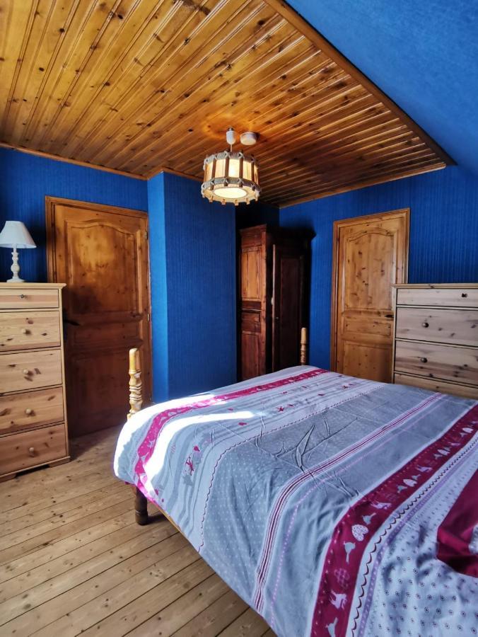 Authentique Chalet Vue Sur Le Lac Et Les Pistes Бесс-е-Сент-Анастез Екстер'єр фото