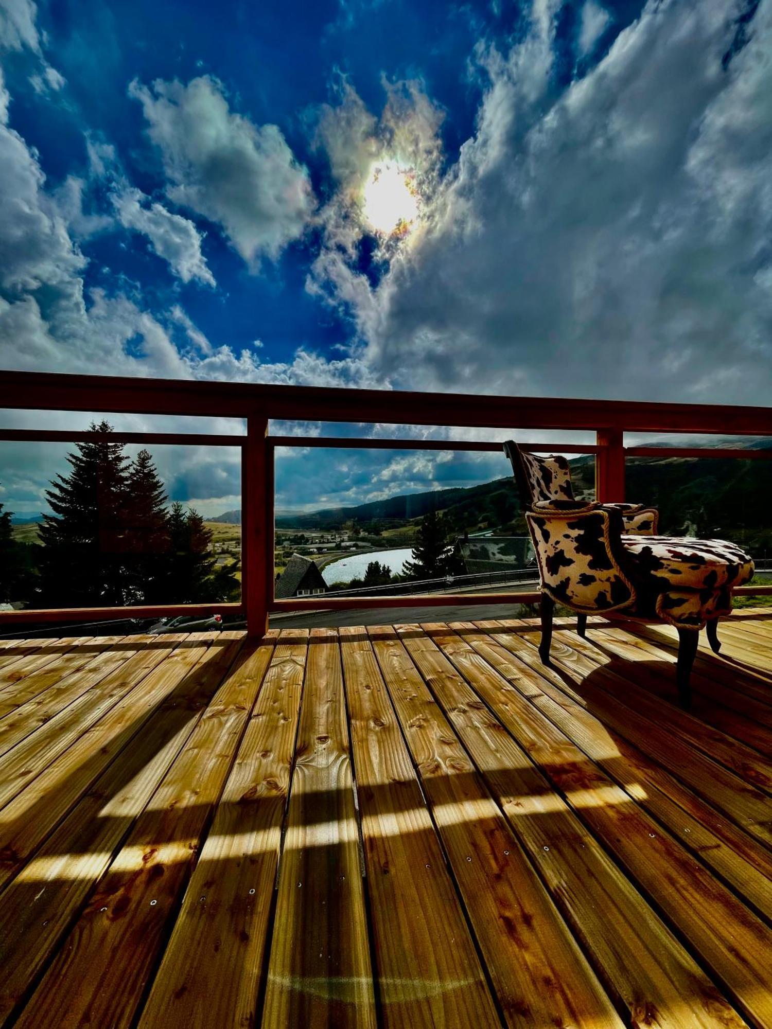 Authentique Chalet Vue Sur Le Lac Et Les Pistes Бесс-е-Сент-Анастез Екстер'єр фото